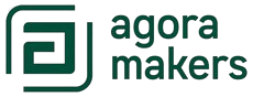 Logotipo da empresa Agora Makers